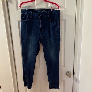 Old Navy rockstar high rise jeans